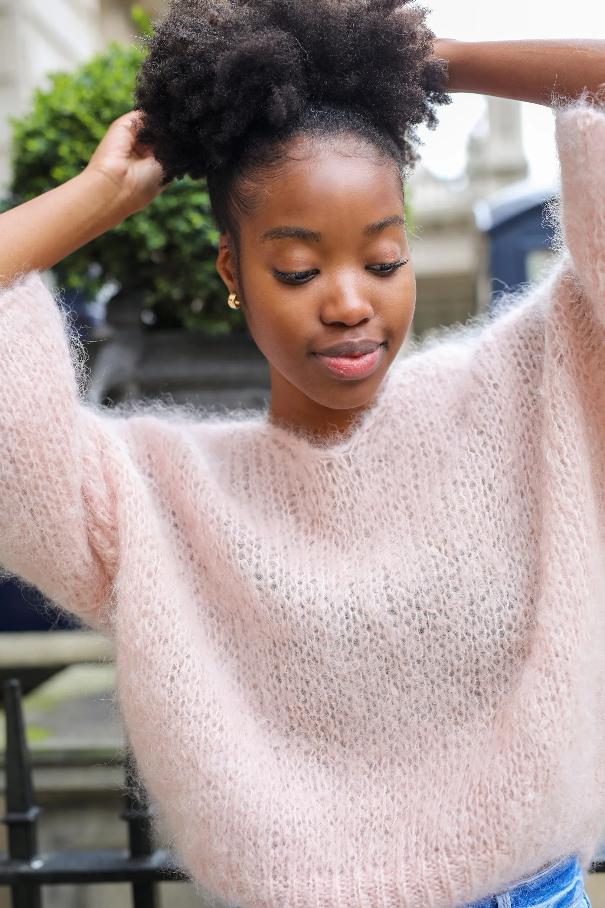 Miranda Shortsleeve Pullover Light Pink sold by Americandreams product image thumbnail 3