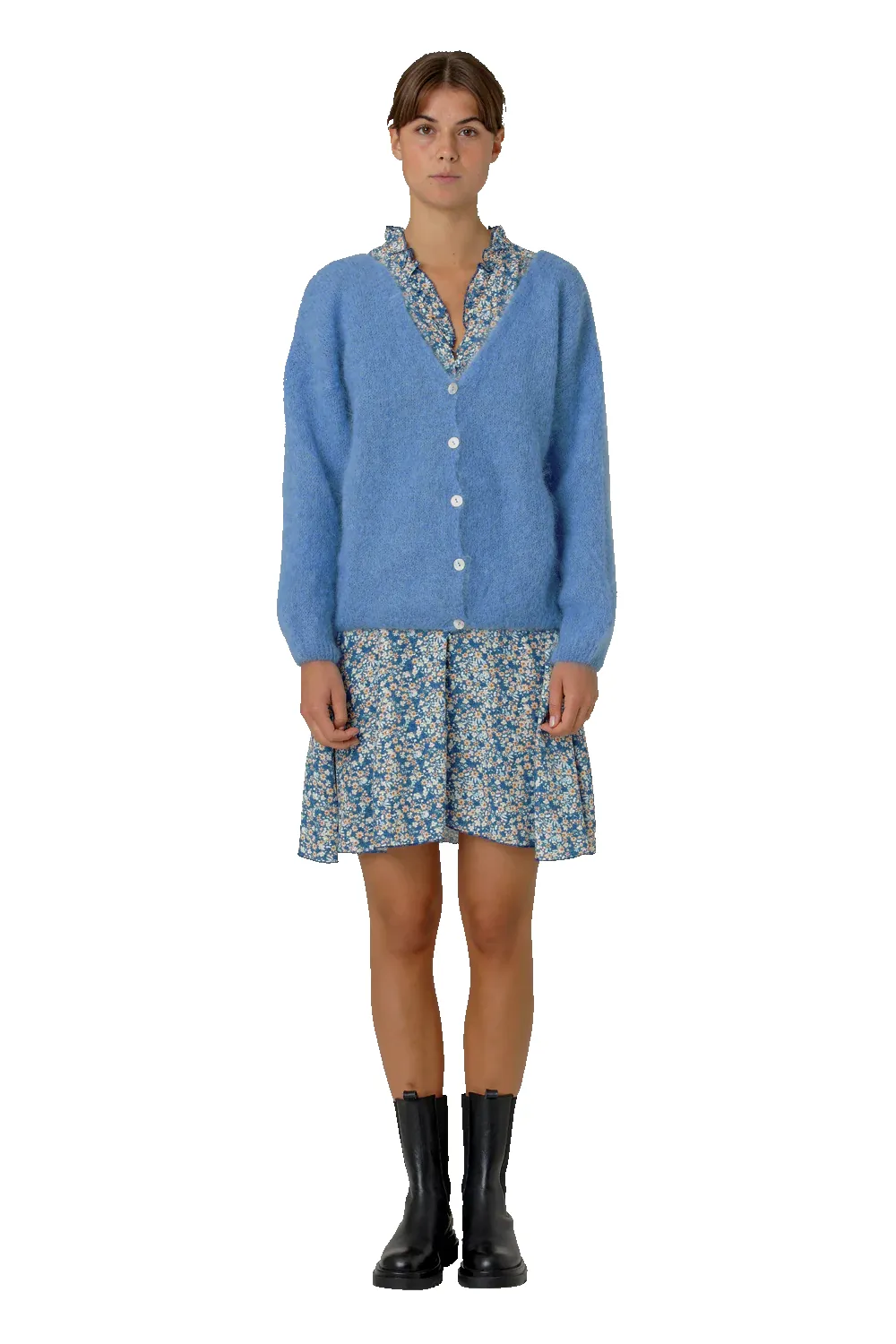 Cornelia LS Cardigan Sky Blue sold by Americandreams product image thumbnail 2