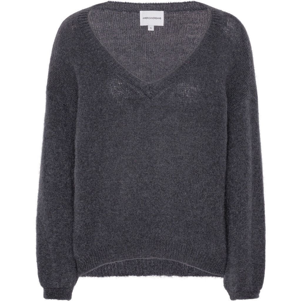 Silja Back Letters - Anthracite Grey W/ Coral Red Letters (DREAM) sold by American Dream product image thumbnail 2