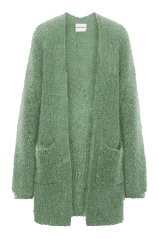 Betsy Midi Cardigan Dusty Green sold by Americandreams