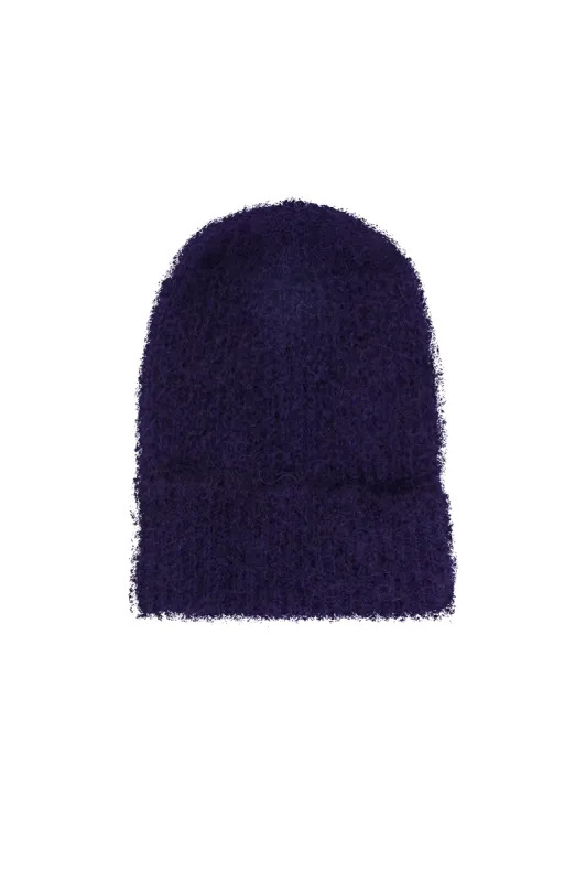Mila Mohair Beanie Violet - Sample sold by Americandreams
