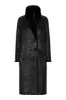 Leona Wool Coat Long Black sold by Americandreams