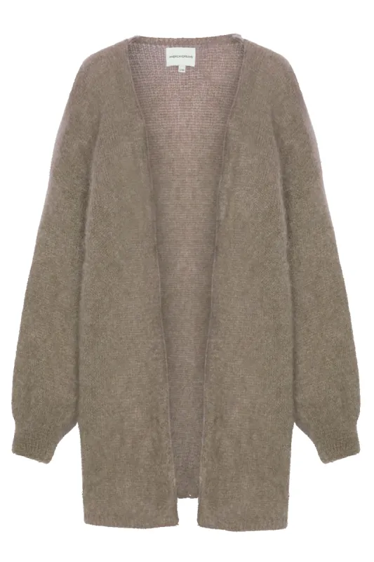 Lee Midi Cardigan Medium Brown sold by Americandreams