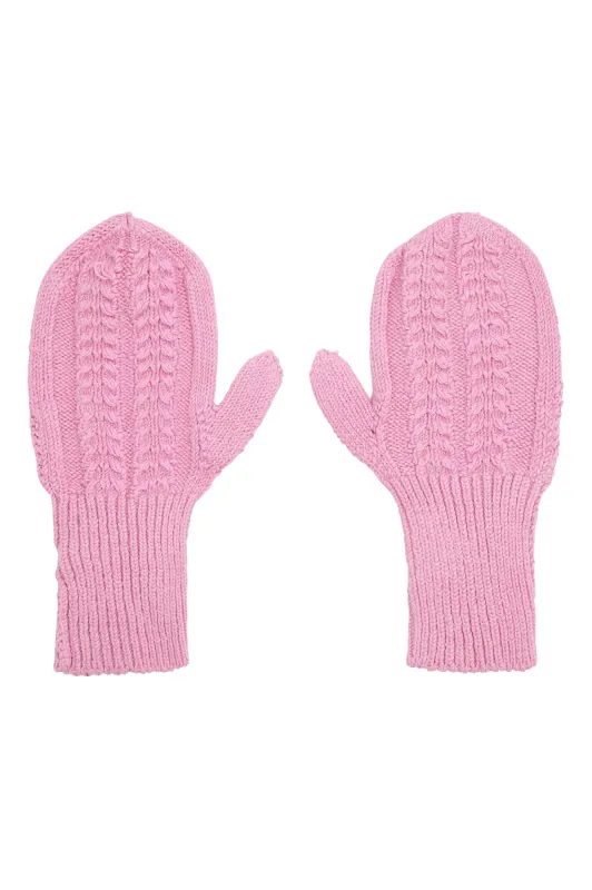 Cotton Mittens Soft Berry sold by Americandreams