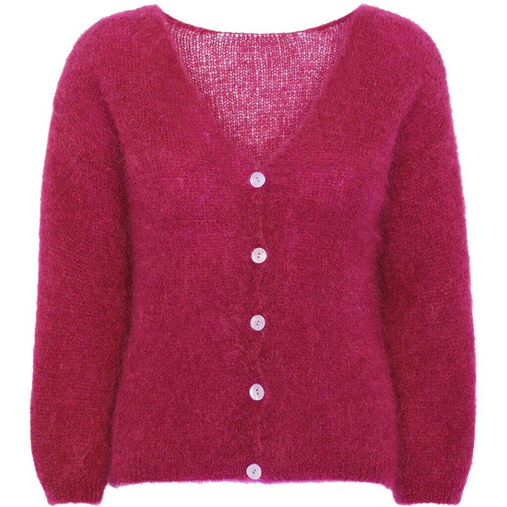 Cornelia LS Cardigan - Cerisse sold by American Dream