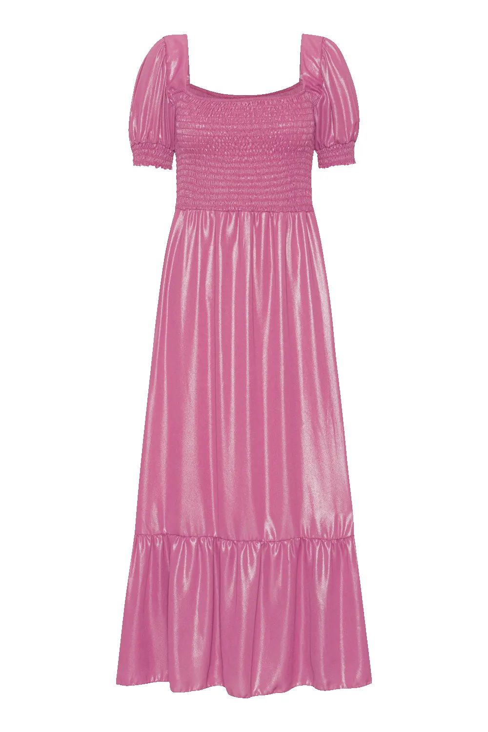 Jade Shimmer Long Dress Pink - Sample sold by Americandreams