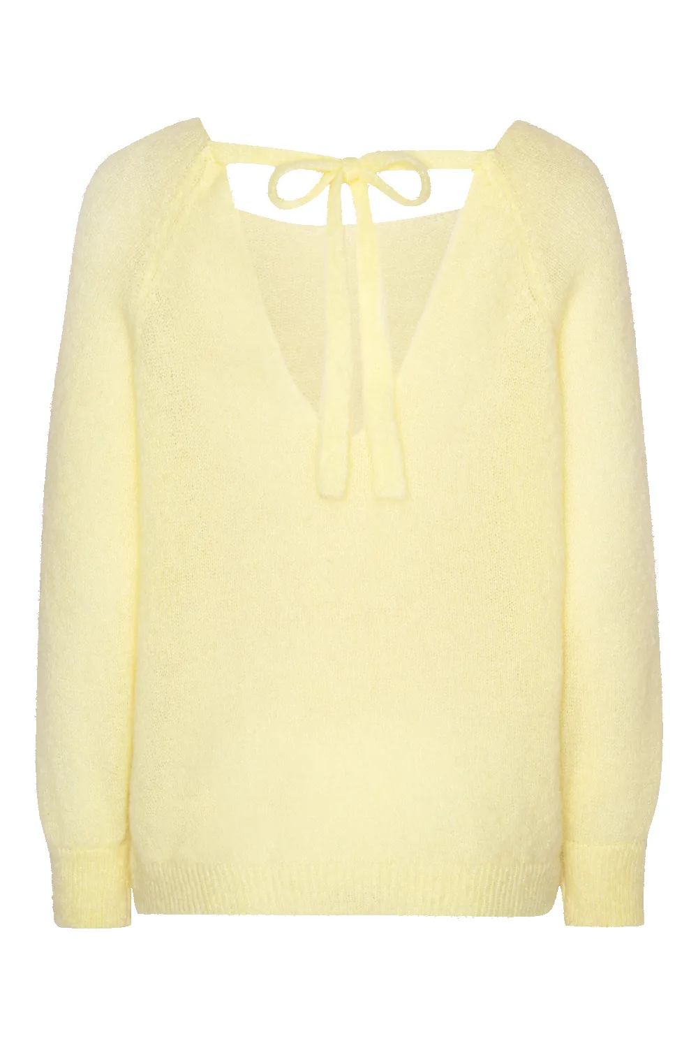 Julya Back Tie Pullover Light Yellow sold by American Dream product image thumbnail 2