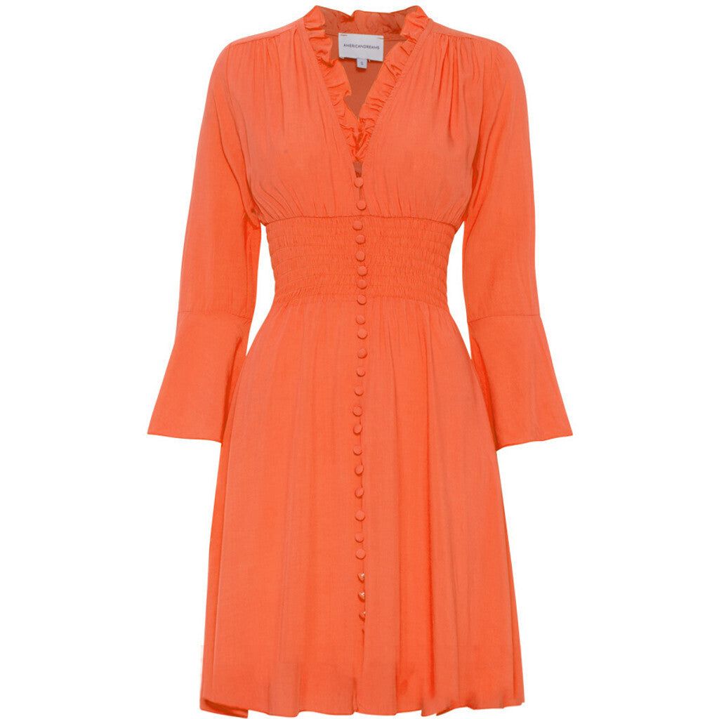 Sally Short Dress - Burnt Orange sold by American Dream