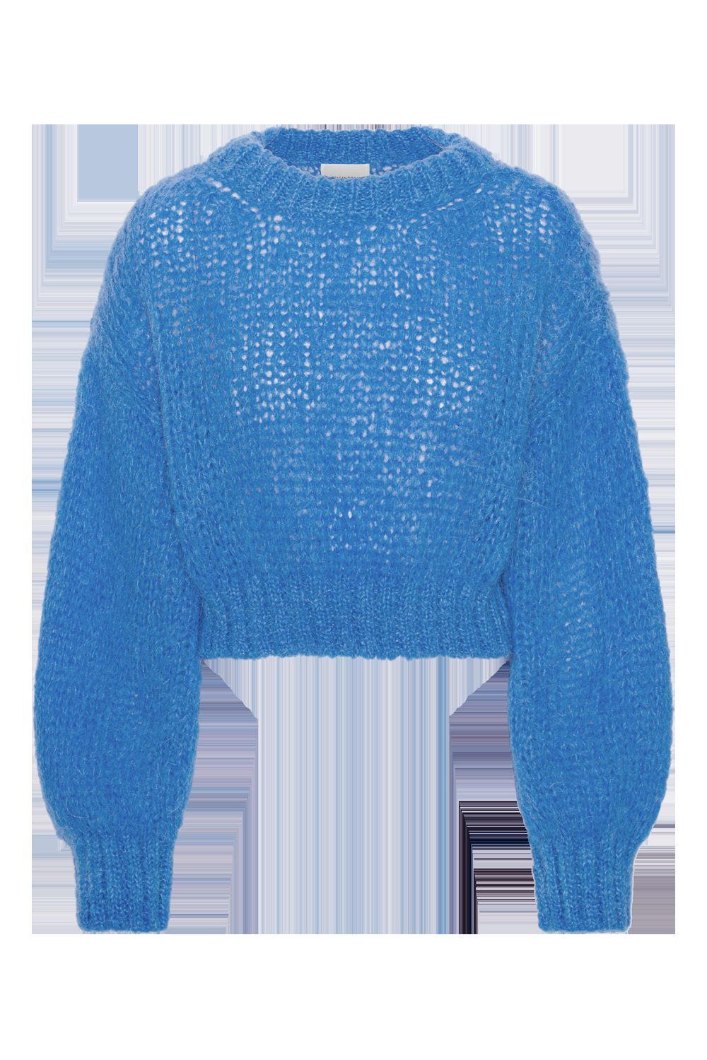 Leonnie Alpaca Cropped Pullover Sky Blue sold by American Dream
