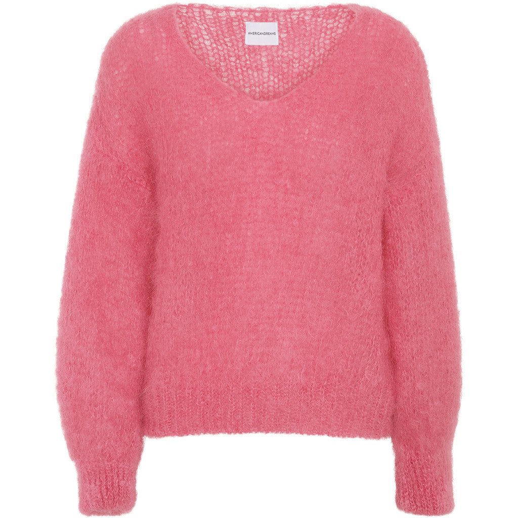 Milana LS Mohair Knit - Pink sold by American Dream