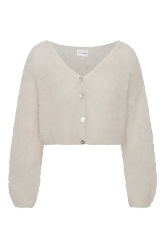 Cornelia Cropped Cardigan Beige sold by Americandreams