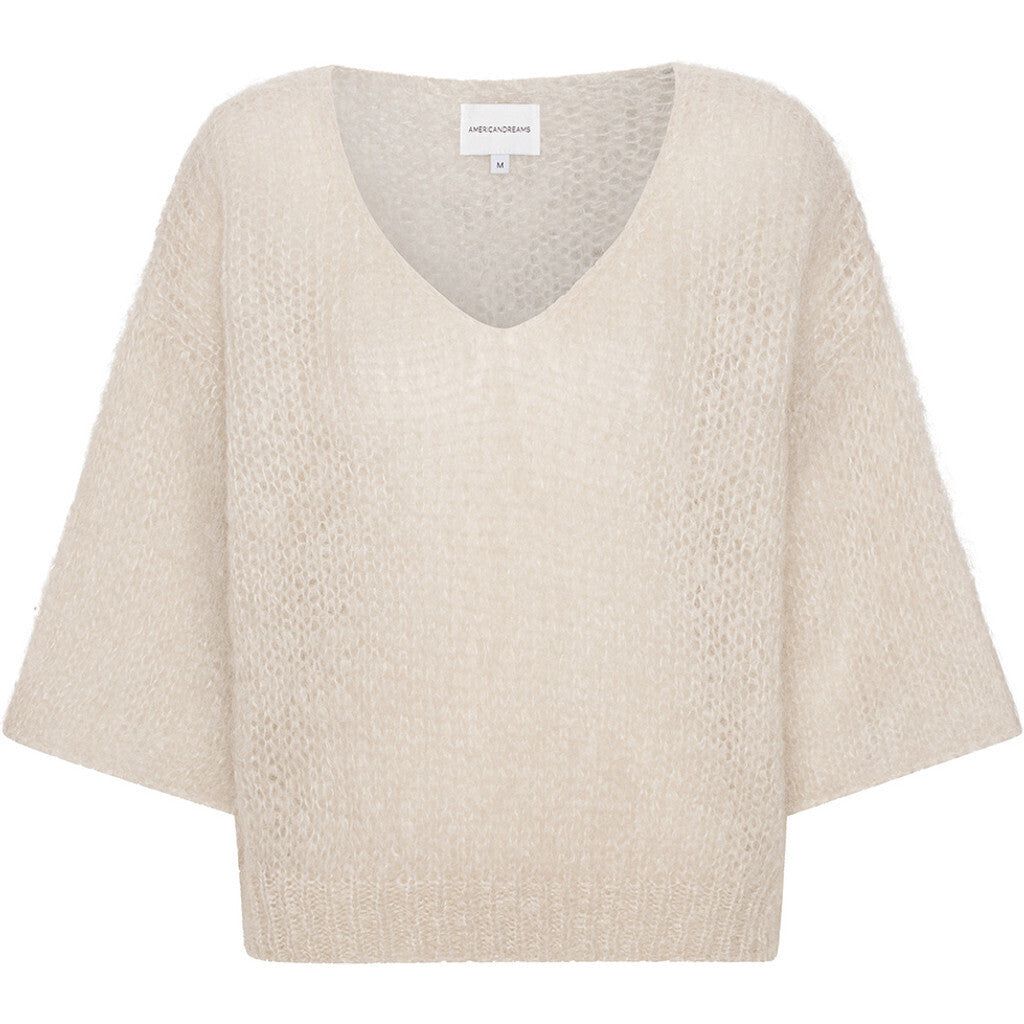 Miranda Shortsleeve Pullover - Beige sold by American Dream