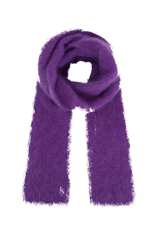 Lisa Mohair Scarf Deep Purple sold by American Dream