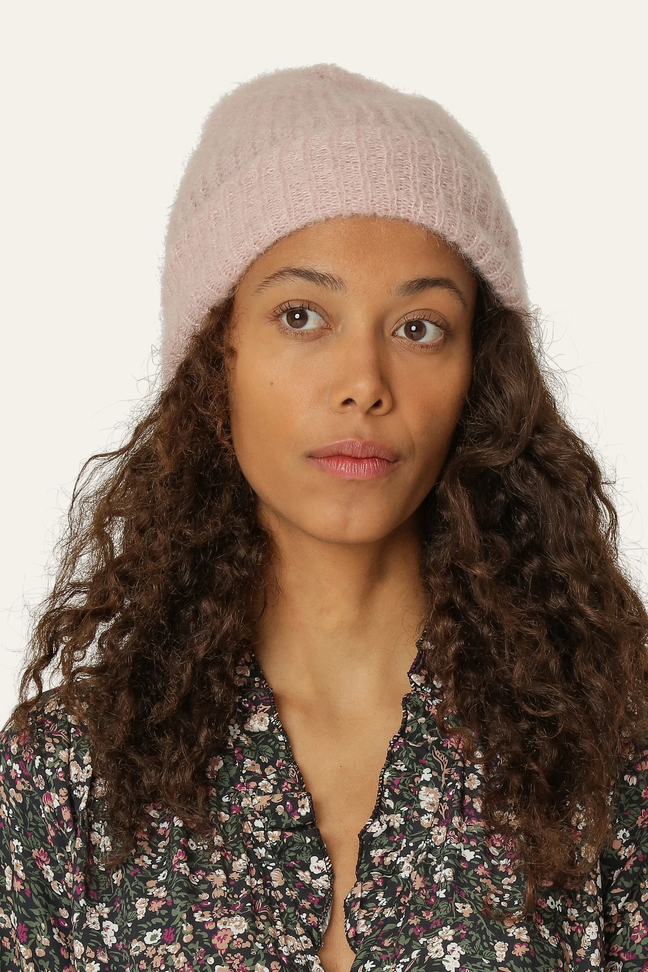 Mila Mohair Beanie Light Pink sold by Americandreams product image thumbnail 2
