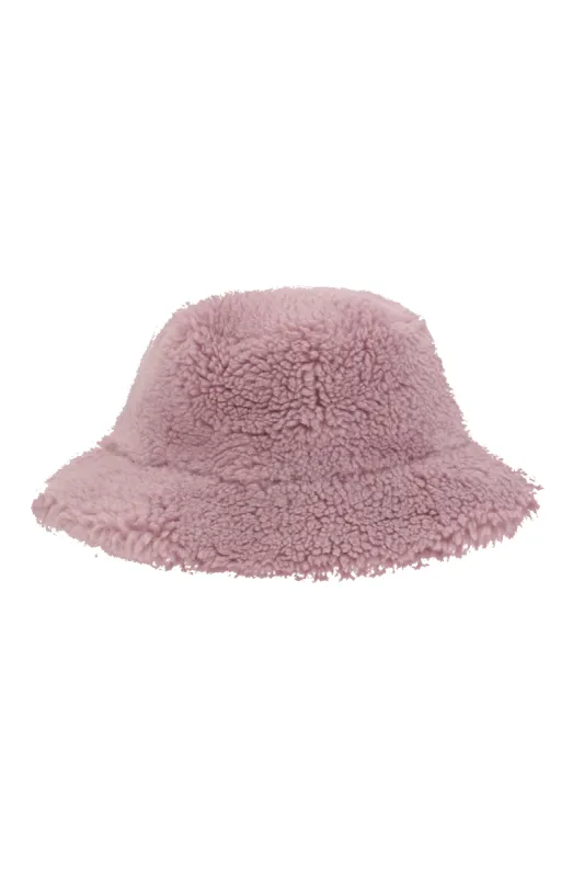 Maya Wool Bucket Hat Light Pink sold by Americandreams