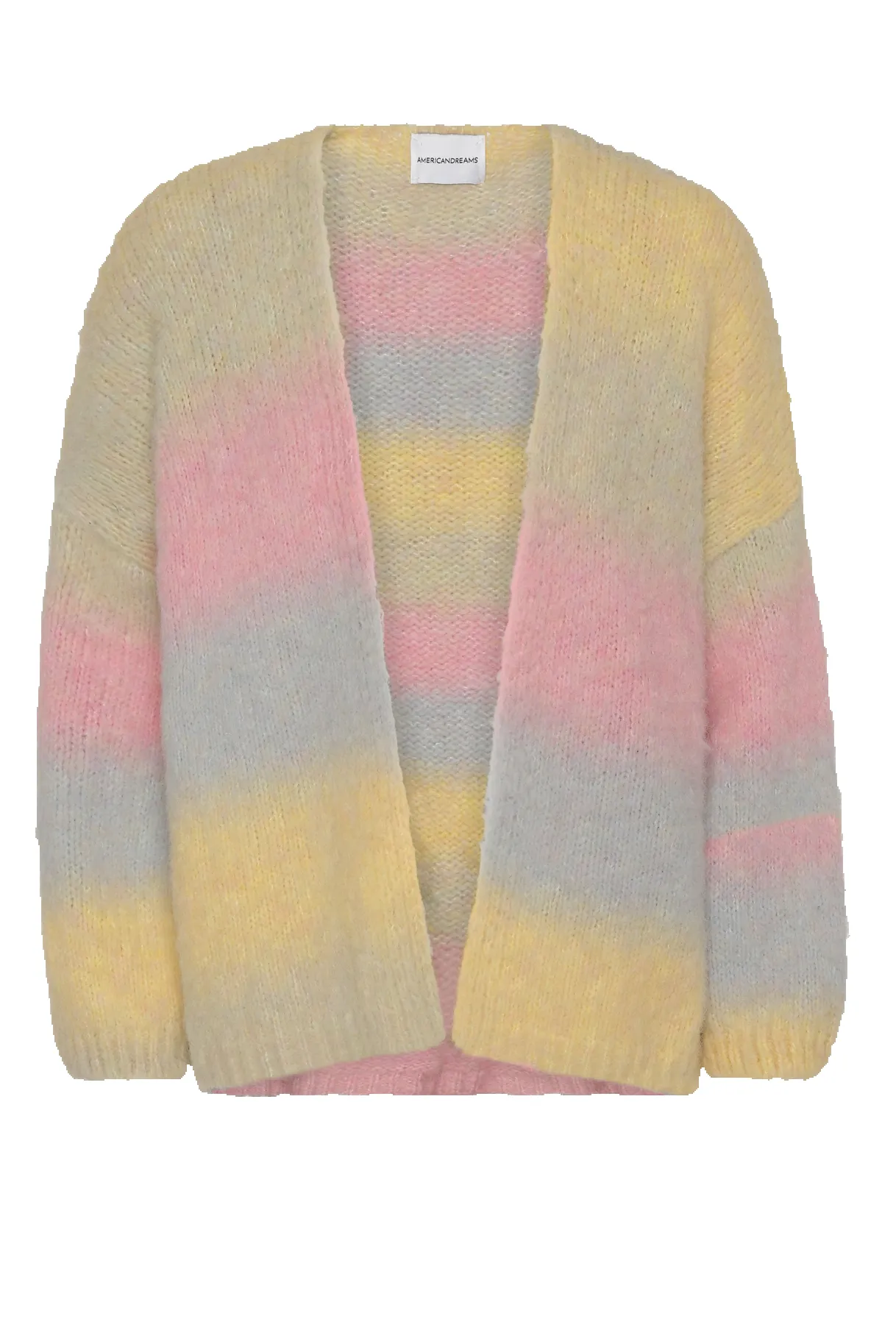 Caroline Cardigan Candy Ombre - Sample sold by American Dream