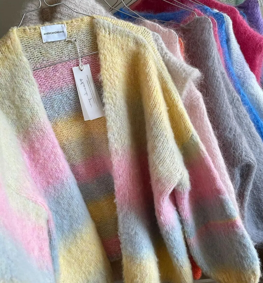 Caroline Cardigan Candy Ombre - Sample sold by American Dream product image thumbnail 2