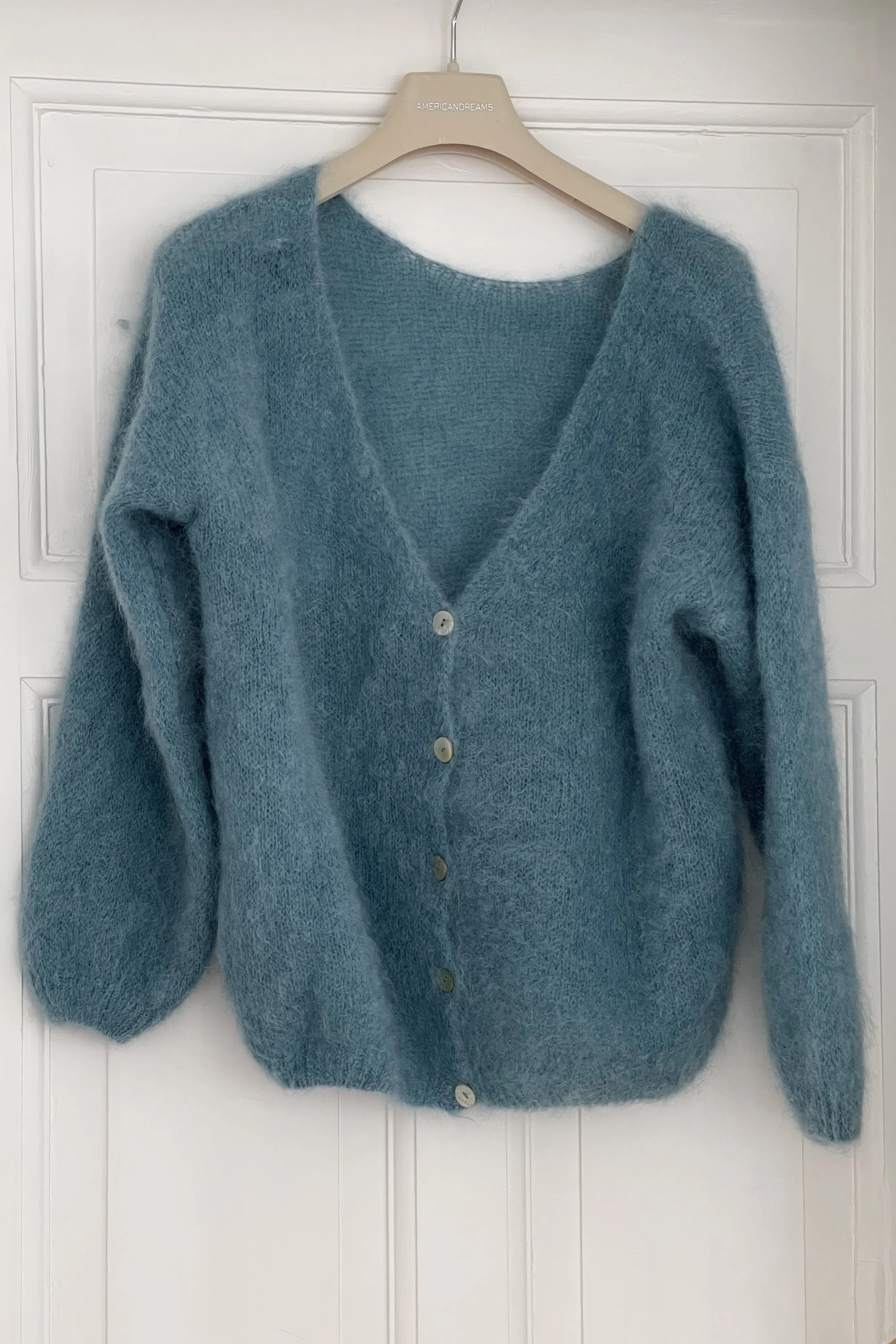 Cornelia LS Cardigan Turquoise sold by Americandreams product image thumbnail 3