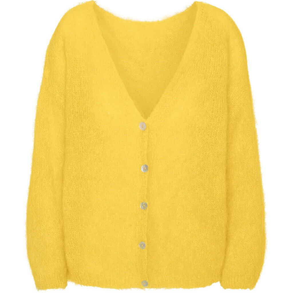 Cornelia LS Cardigan - Yellow sold by American Dream