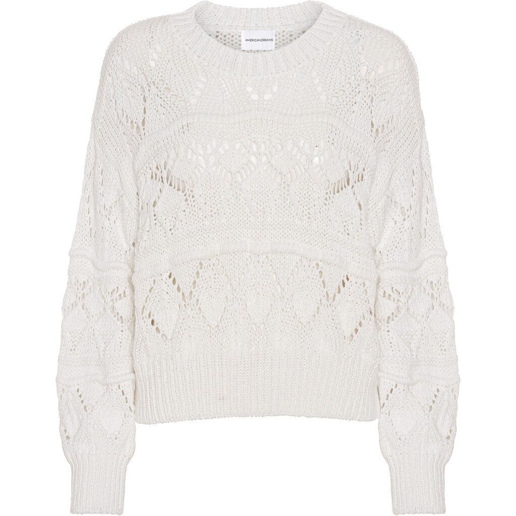 Cassie Cotton Pullover - White sold by American Dream
