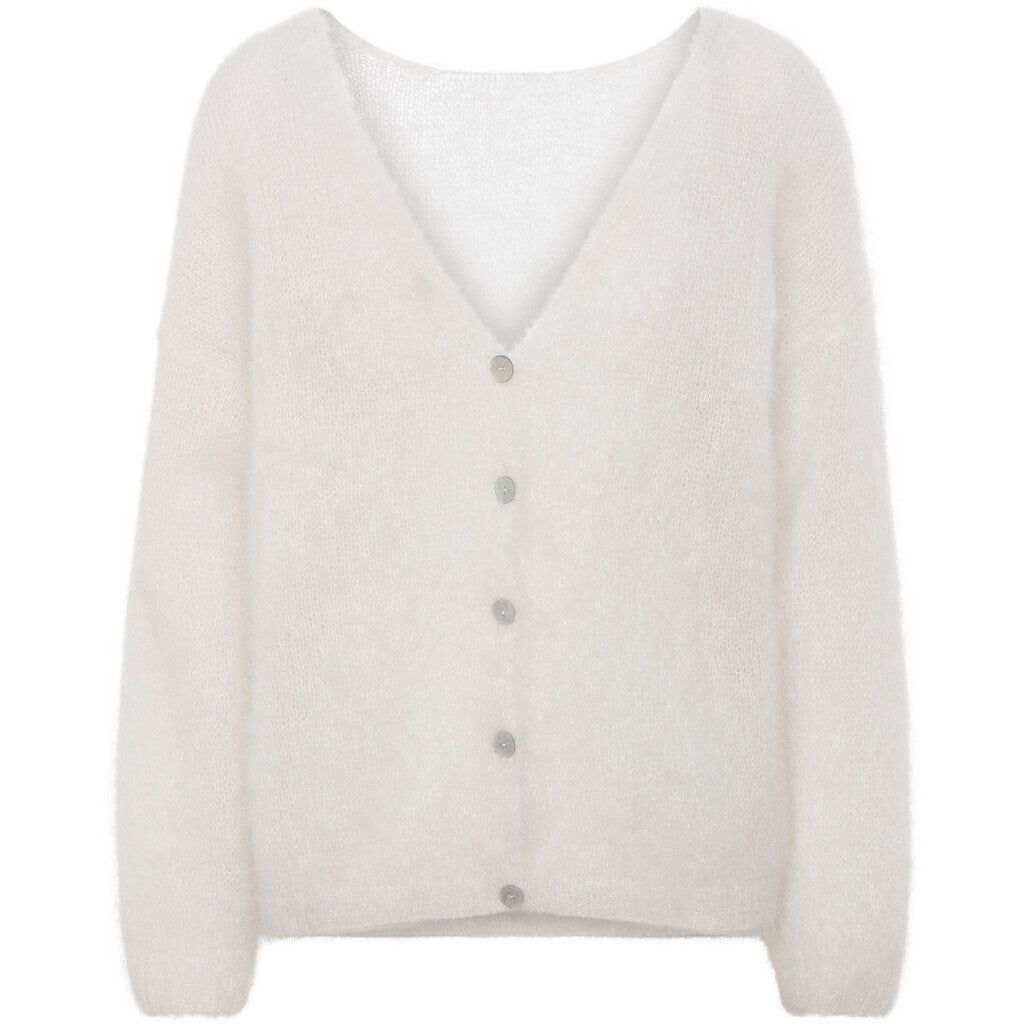 Cornelia LS Cardigan - White sold by American Dream