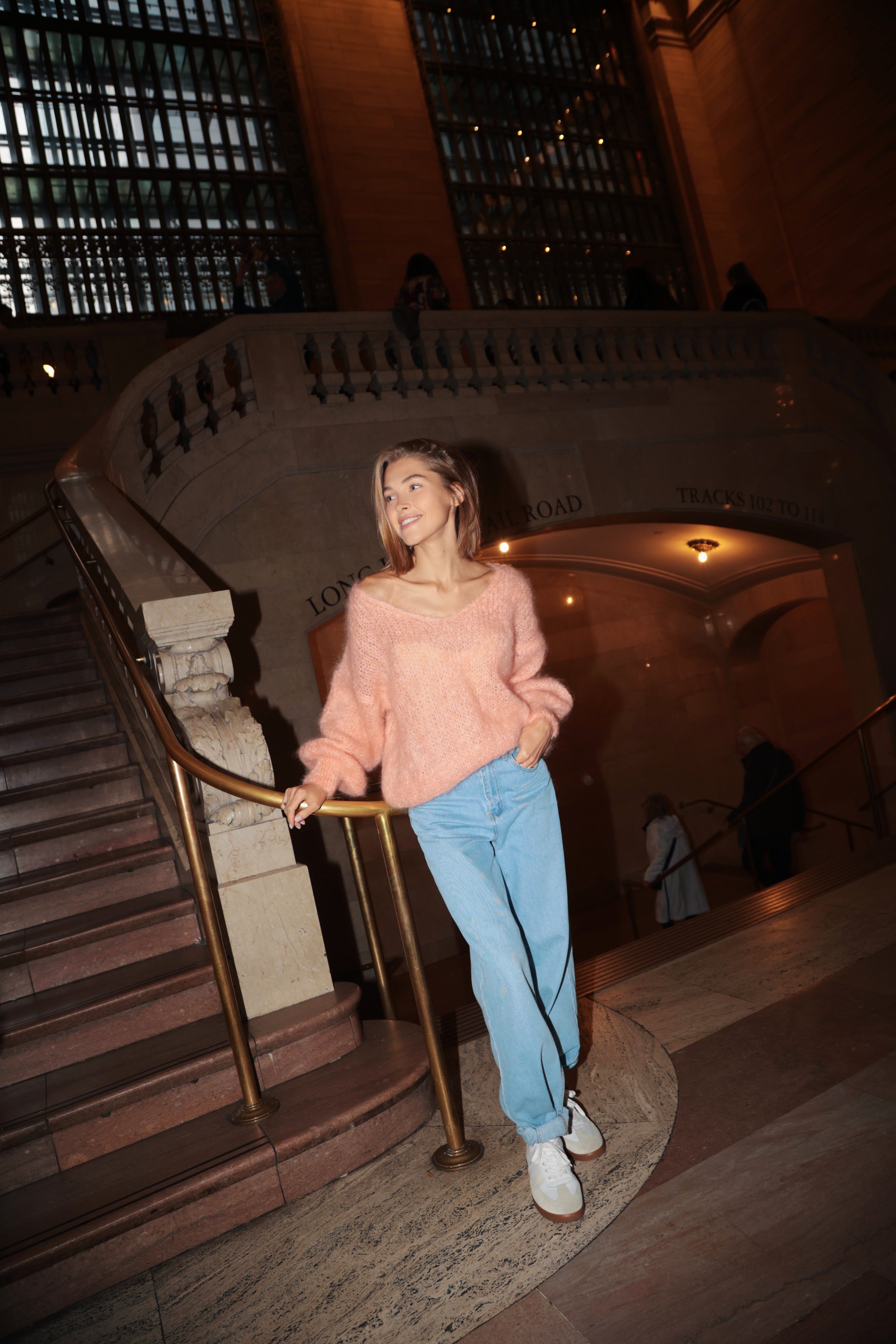 Milana LS Mohair Knit - Peach sold by American Dream product image thumbnail 2