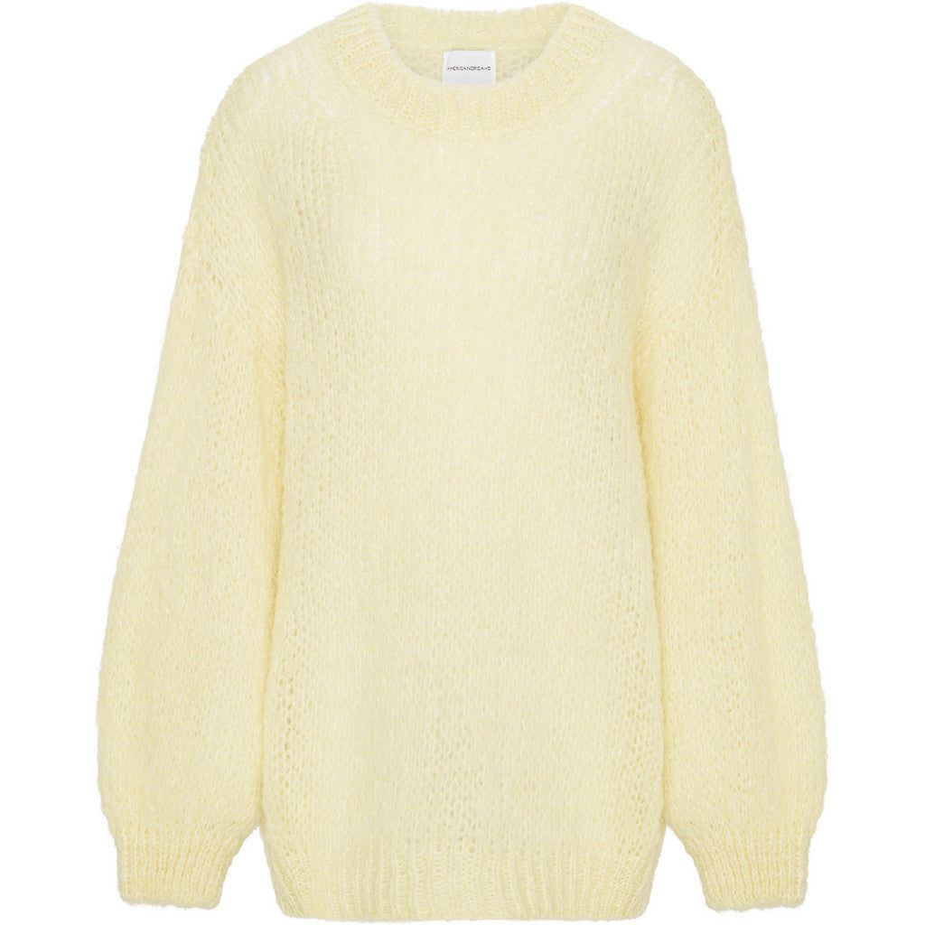 Pepper Round Neck Pullover - Light Yellow sold by American Dream