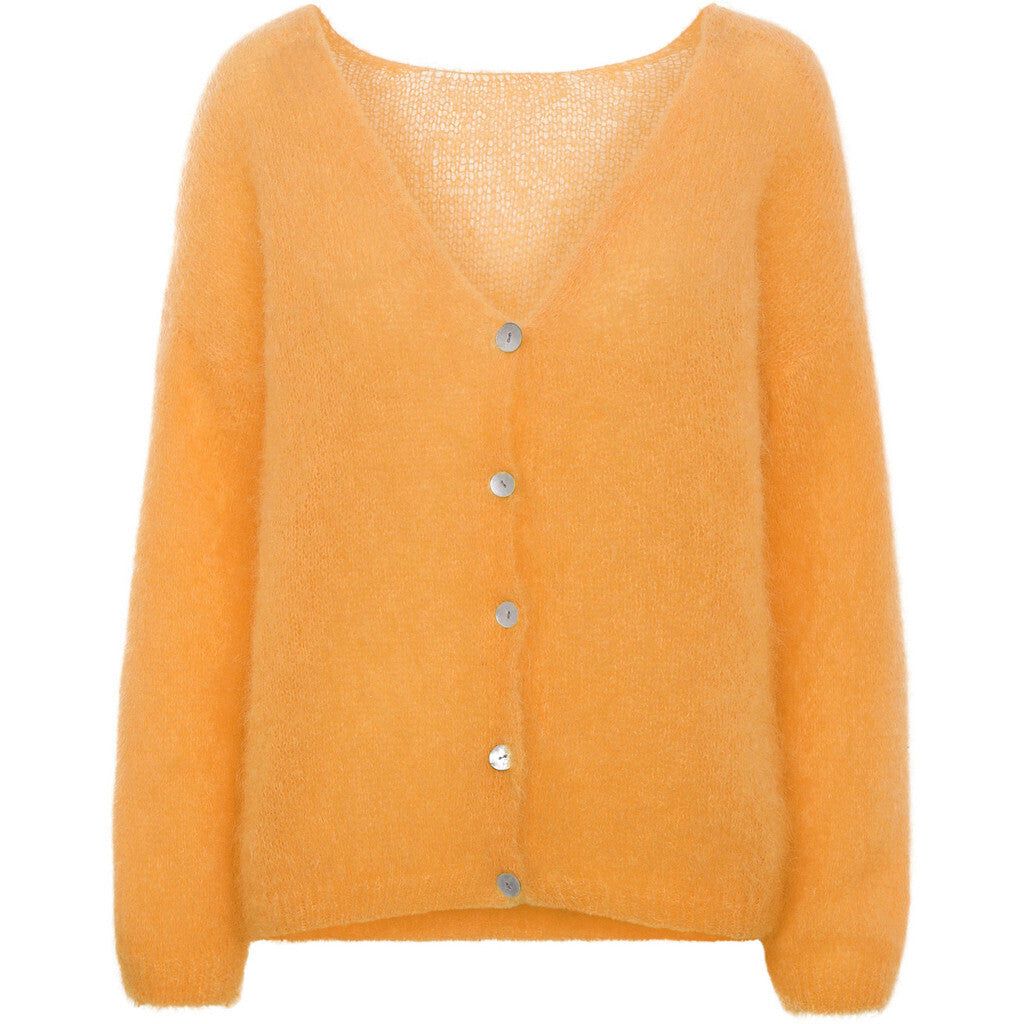 Cornelia LS Cardigan - Light Orange sold by American Dream