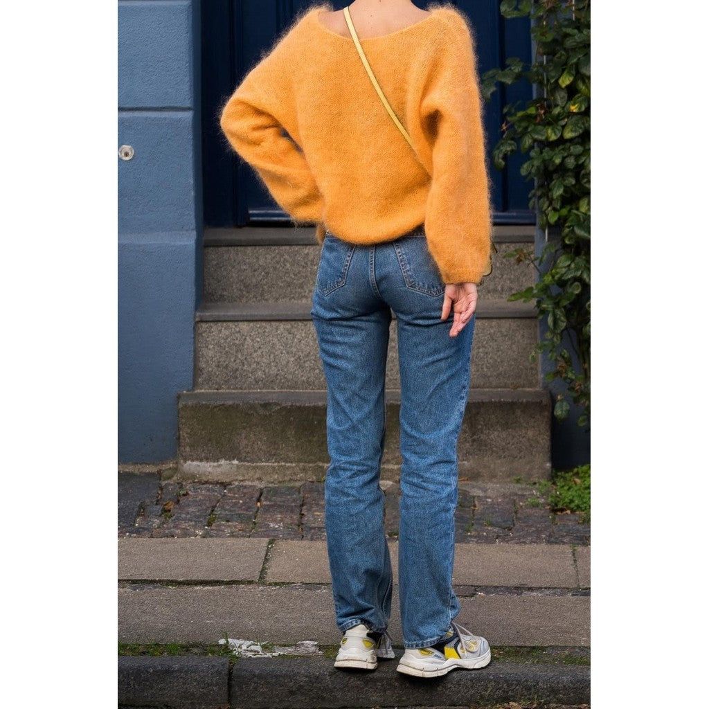 Cornelia LS Cardigan - Light Orange sold by American Dream product image thumbnail 3