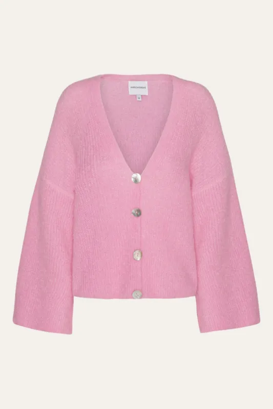 Sandra Oversized Cardigan Soft Berry sold by Americandreams