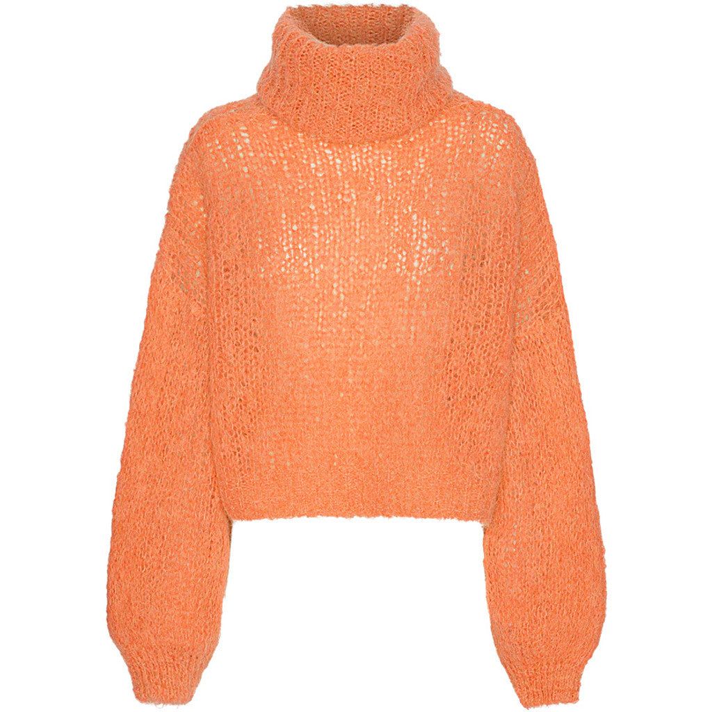 Pepper Roll Neck Cropped - Burnt Orange sold by American Dream