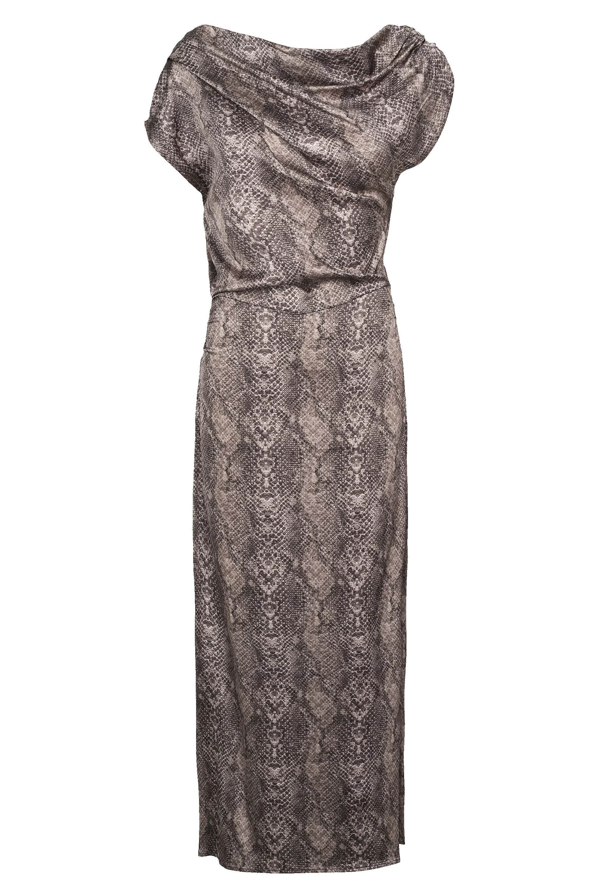 Camelia Dress Brown Print sold by American Dream