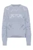 Cassie Cotton Pullover Light Blue sold by Americandreams