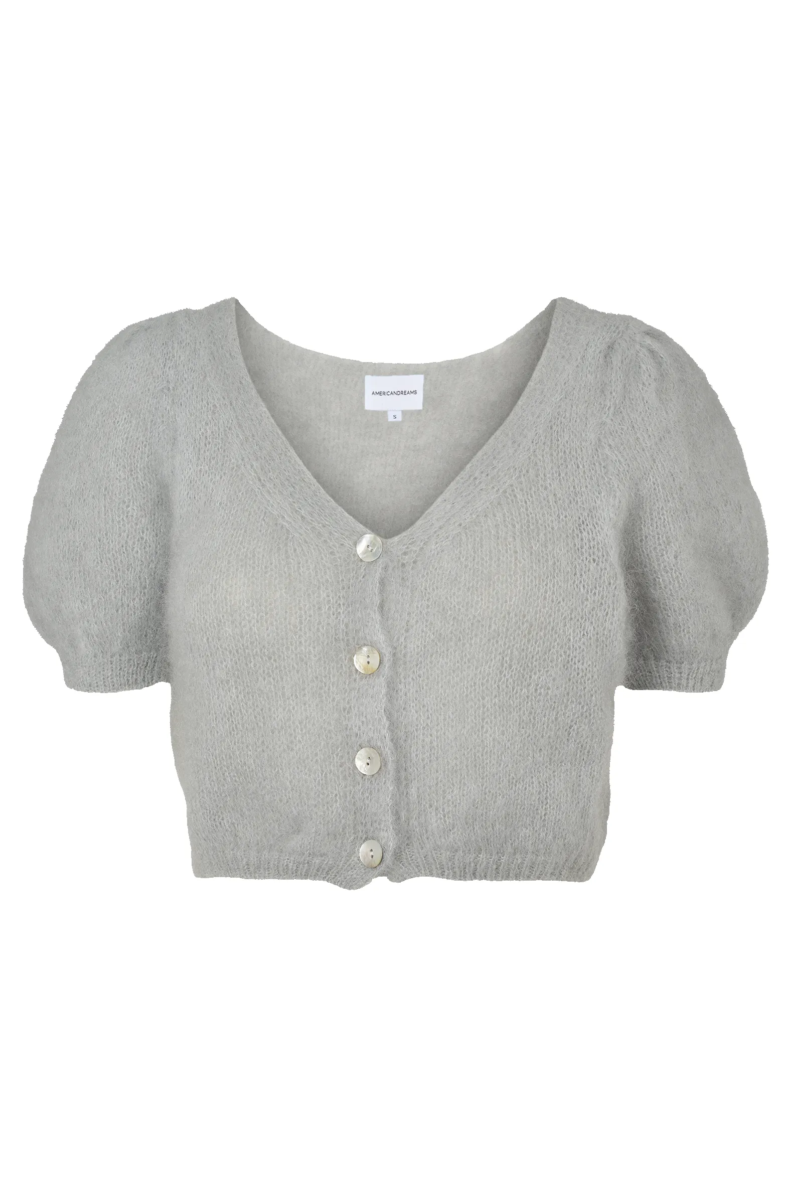 Harper Cardigan Light Grey sold by Americandreams