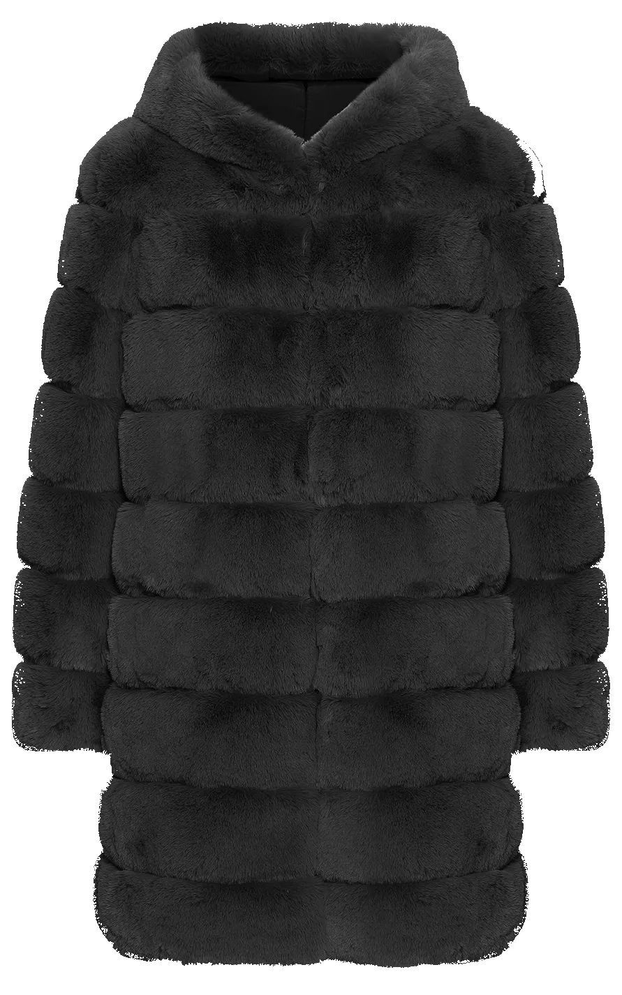 Blake Faux Fur Coat Long Black sold by Americandreams