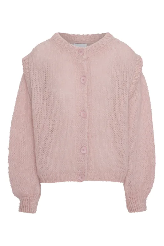 Olly Cardigan Light Pink sold by Americandreams
