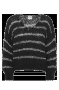 Katie LS Knit Black W/Silver sold by American Dream
