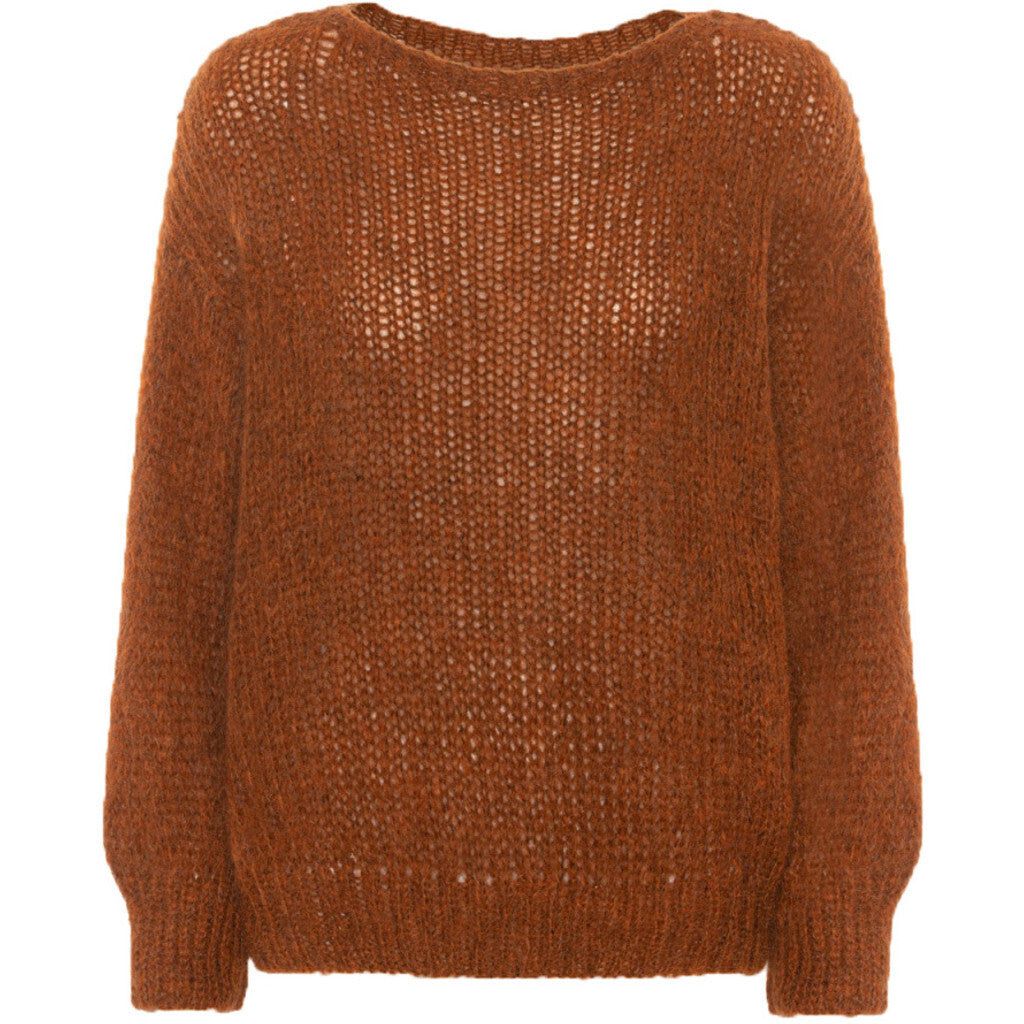 Amira Knit Pullover - Rust sold by American Dream