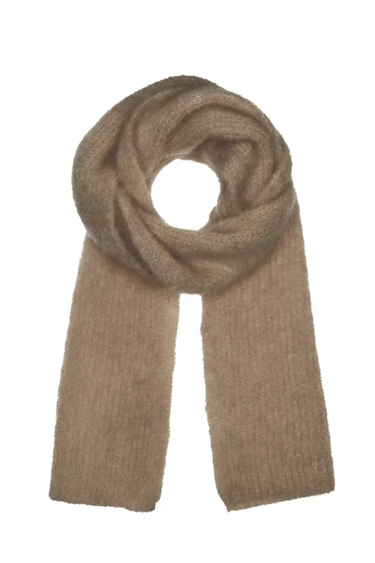 Lisa Mohair Scarf Medium Brown sold by Americandreams