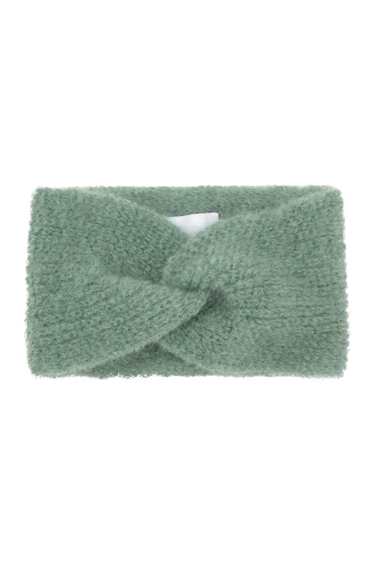 Andy Knit Headband Dusty Green made by Americandreams