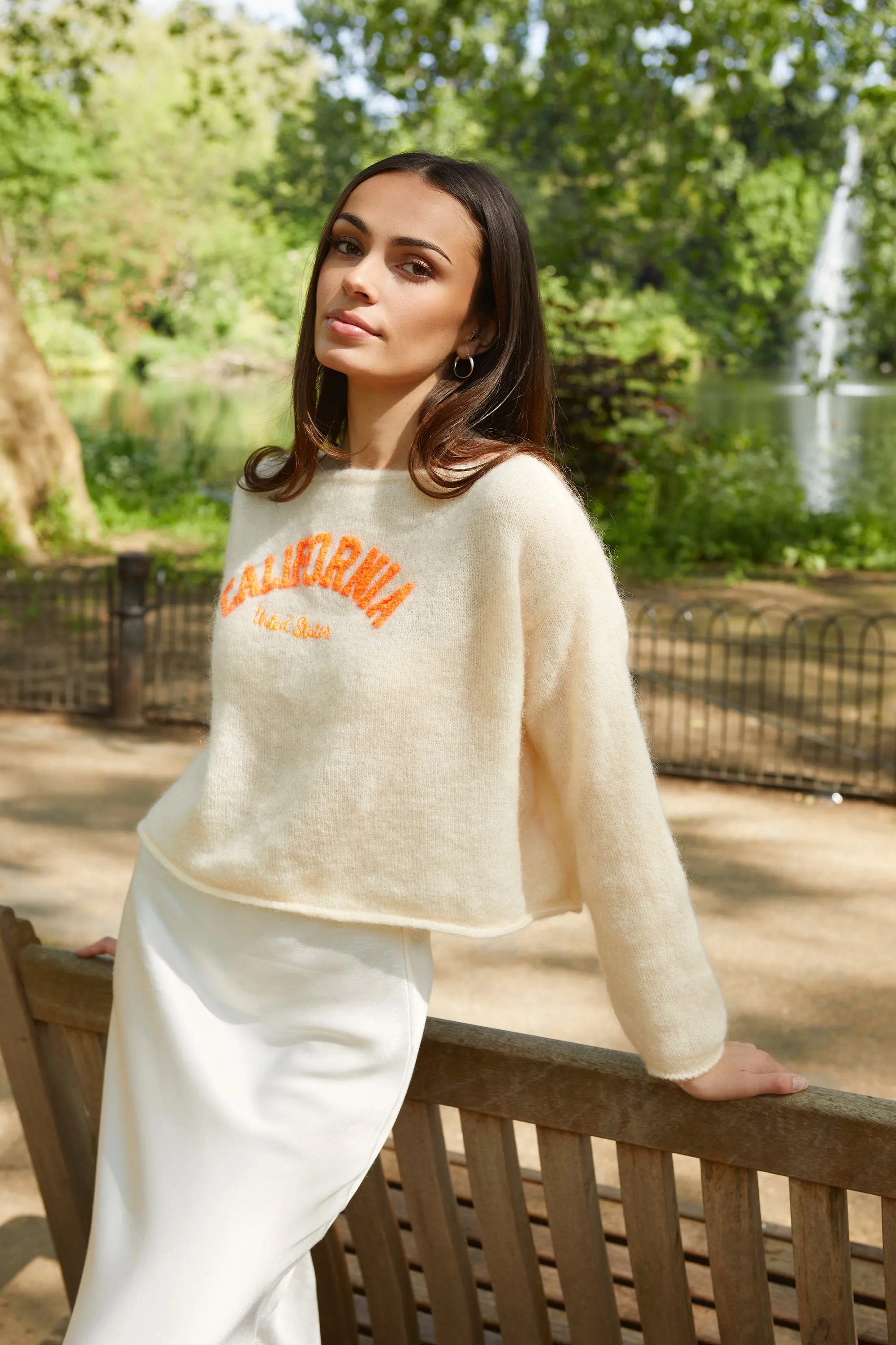 Molly Cropped California Almond sold by Americandreams product image thumbnail 3