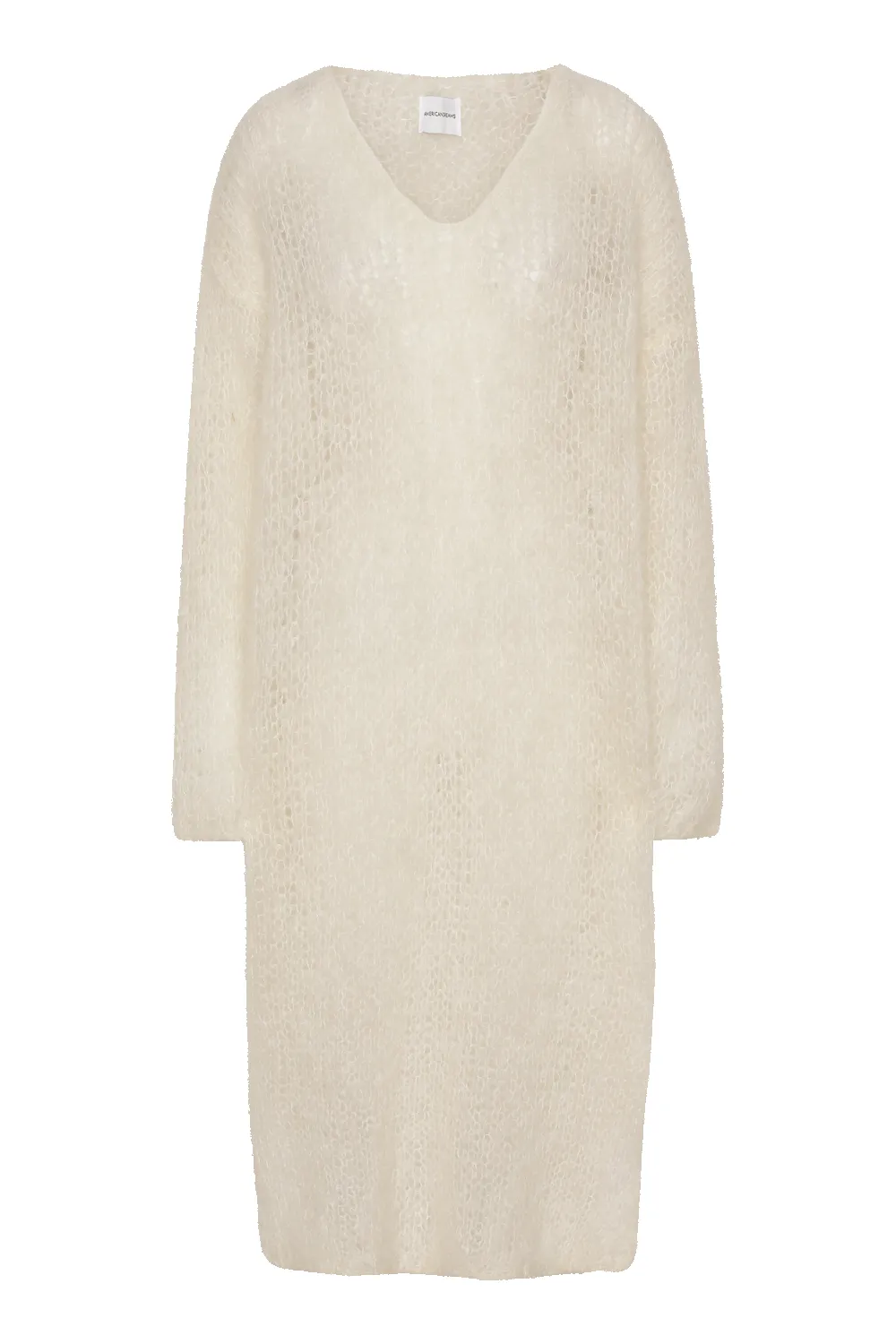 Camilla V Neck Mohair Dress White sold by Americandreams