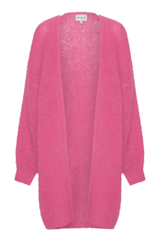 Lee Midi Cardigan Pink sold by Americandreams
