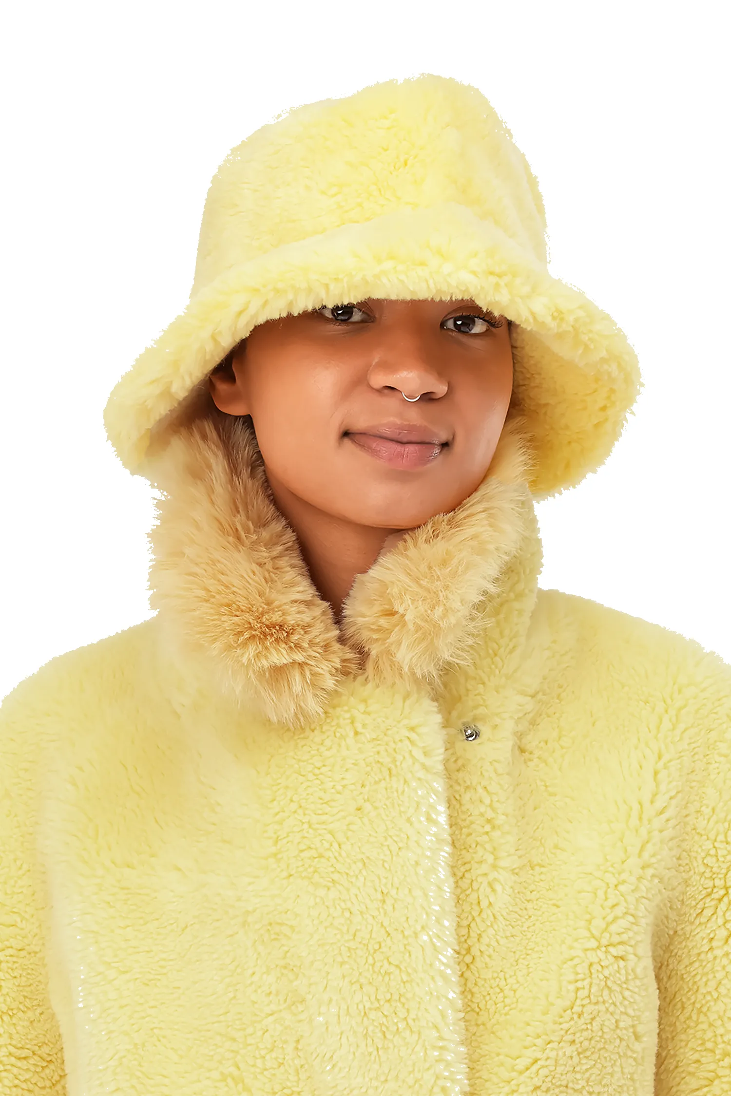 Maya Wool Bucket Hat Yellow sold by Americandreams product image thumbnail 2