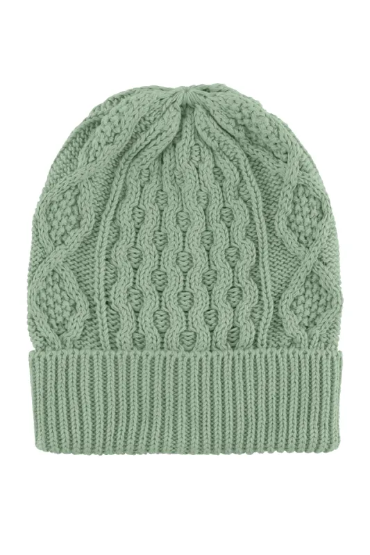 Billy Cotton Beanie Dusty Green sold by Americandreams