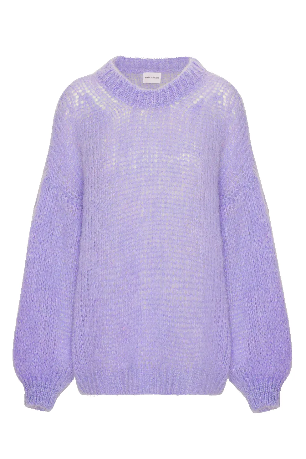 Pepper Round Neck Pullover Lilac sold by Americandreams