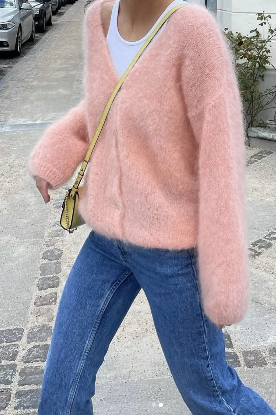 Cornelia LS Cardigan Peach sold by Americandreams product image thumbnail 4