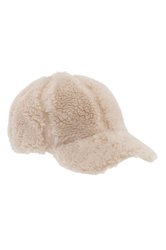 Inga Wool Cap Beige sold by Americandreams