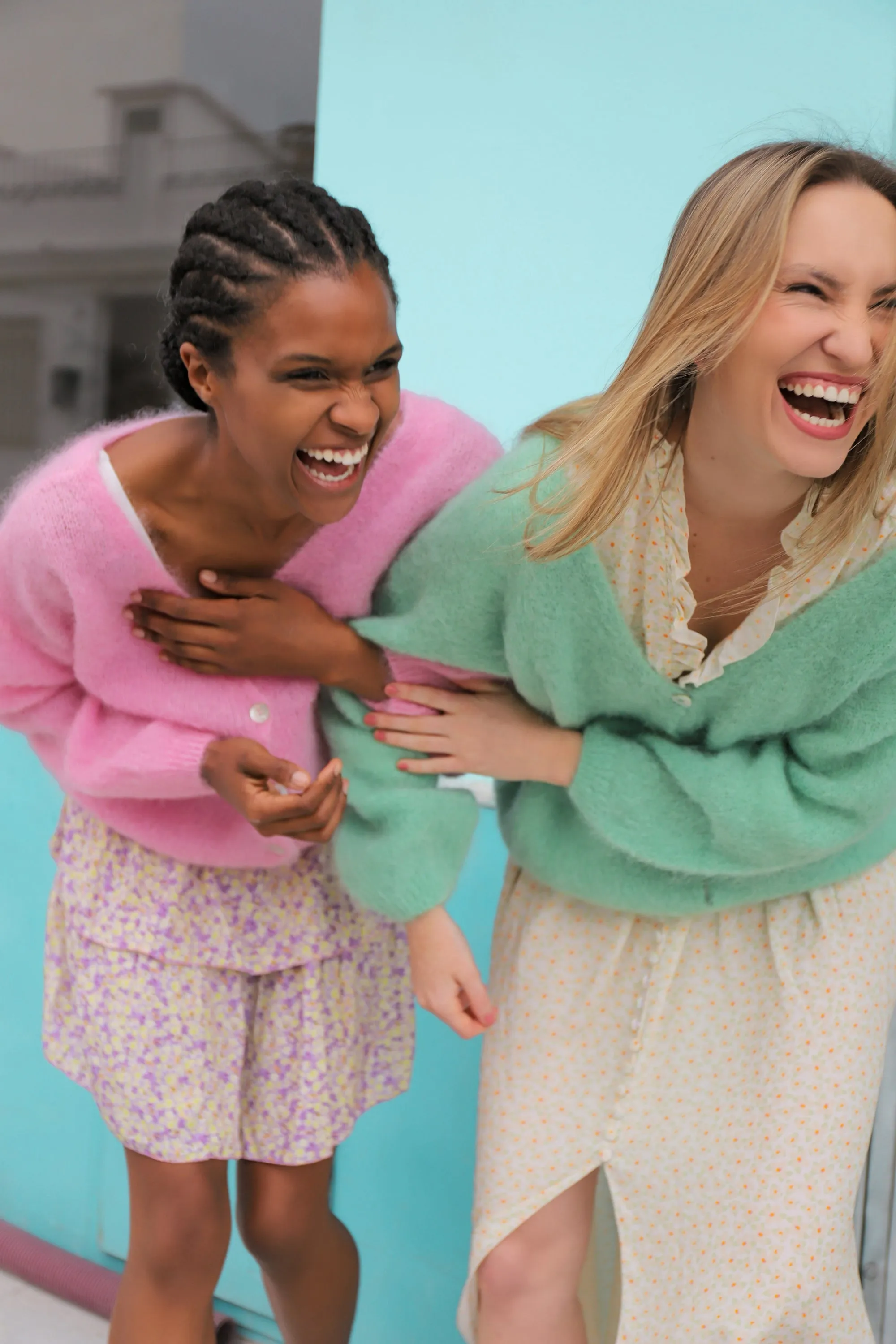 Cornelia LS Cardigan Soft Berry sold by Americandreams product image thumbnail 4