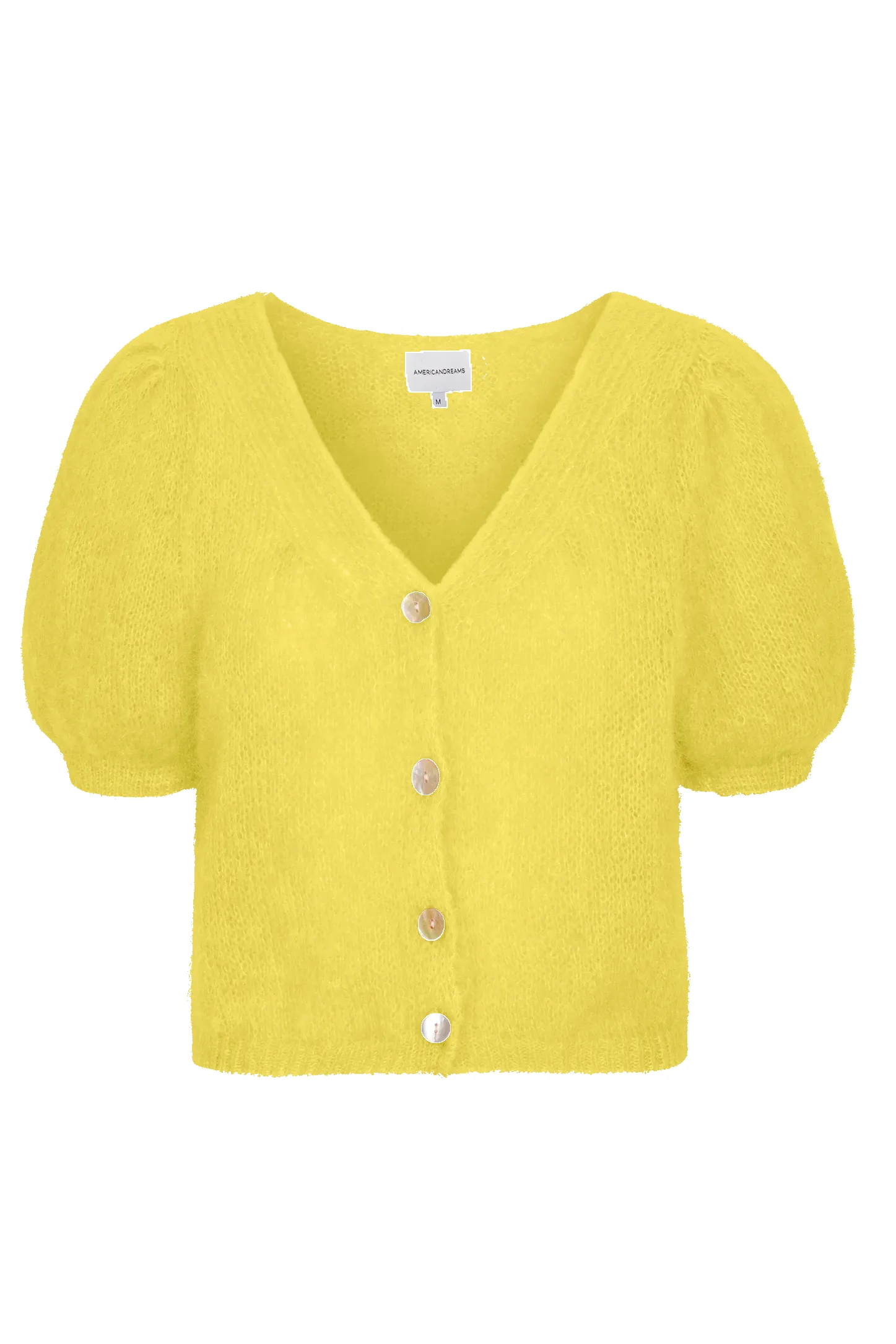 Harper Cardigan Yellow sold by American Dream